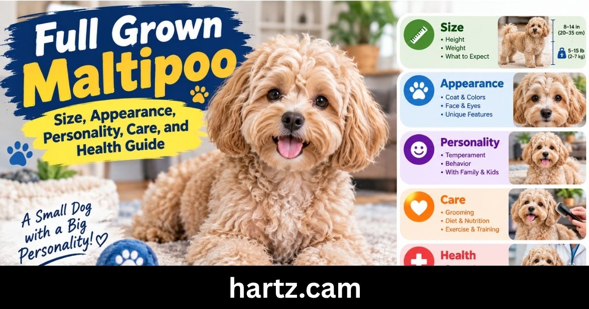 full grown maltipoo