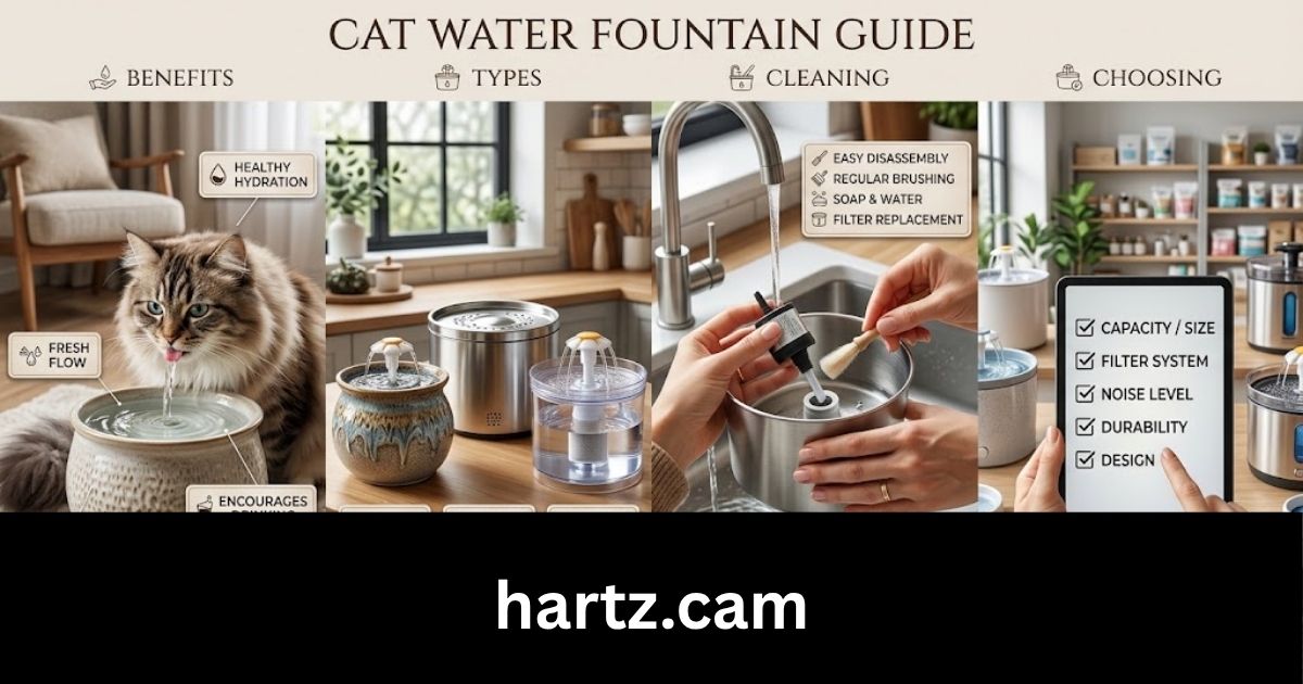 cat water fountain