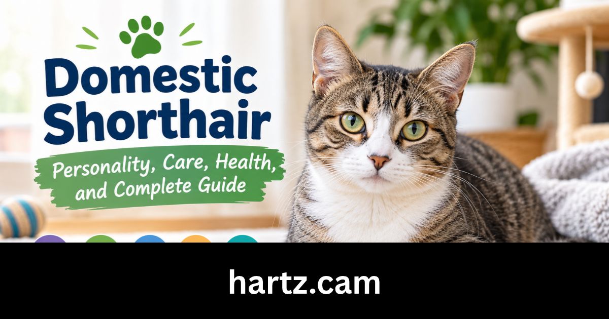 Domestic Shorthair: Personality, Care, Health, and Complete Guide